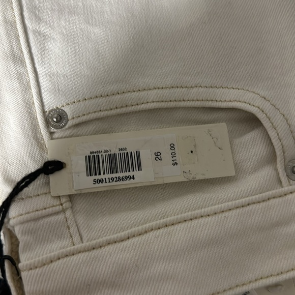 NWT! Banana Republic Optic White High-Rise Straight Jean - Multiple Sizes 🩵 - Picture 5 of 6